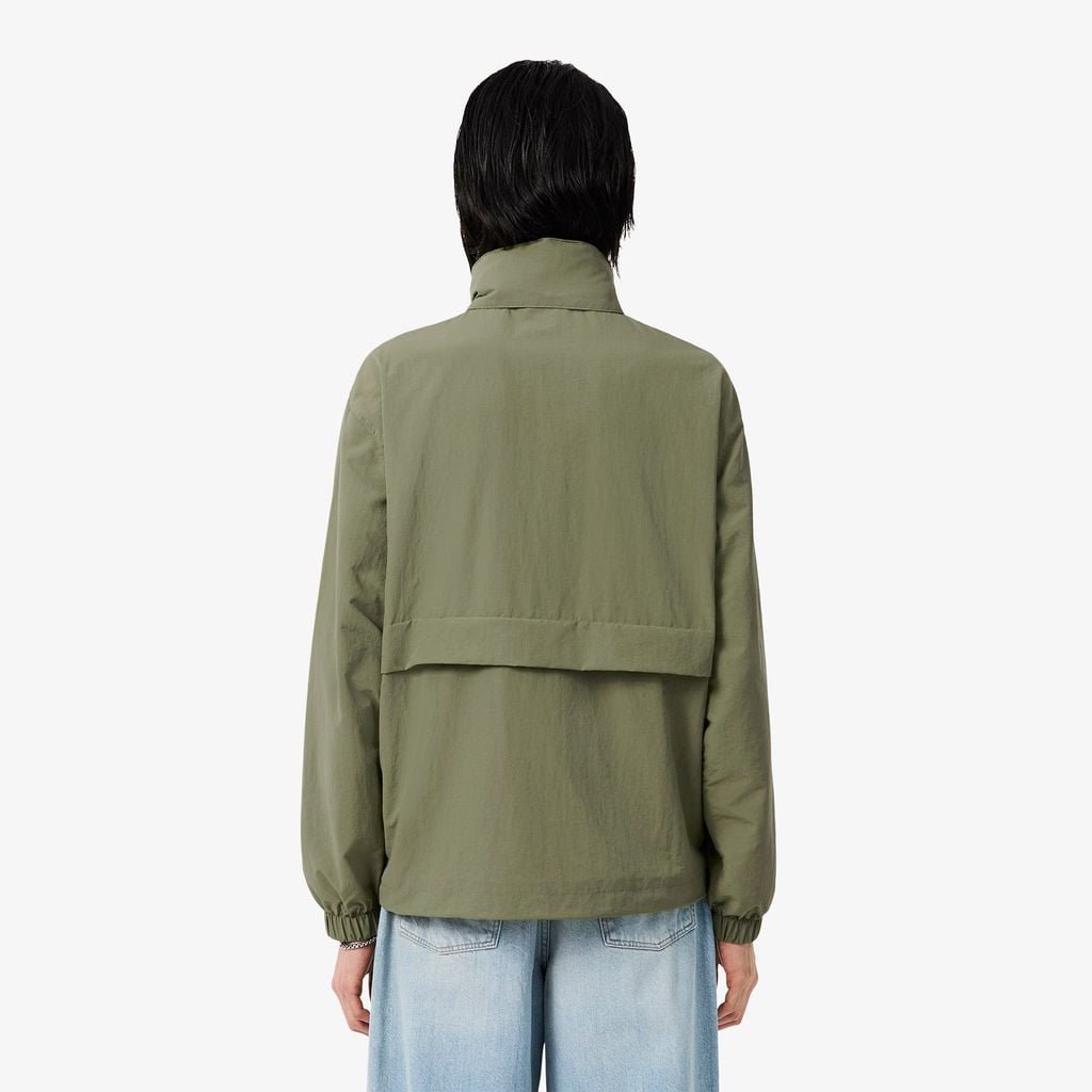 Áo Khoác Gió Lacoste Nam Chống Nước Chất Liệu Nylon