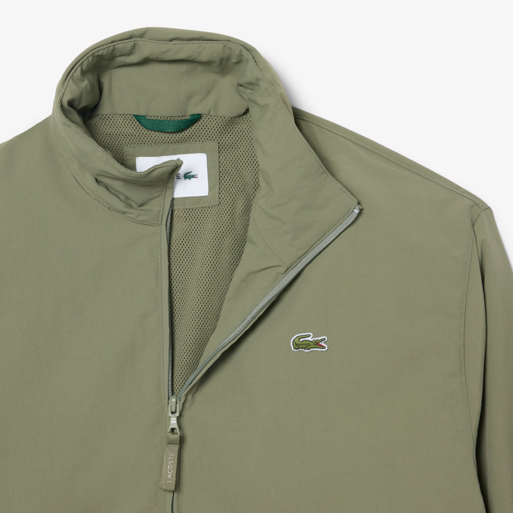 Áo Khoác Gió Lacoste Nam Chống Nước Chất Liệu Nylon
