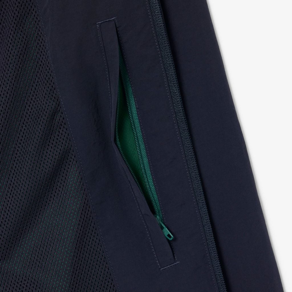 Áo Khoác Gió Lacoste Nam Chống Nước Chất Liệu Nylon