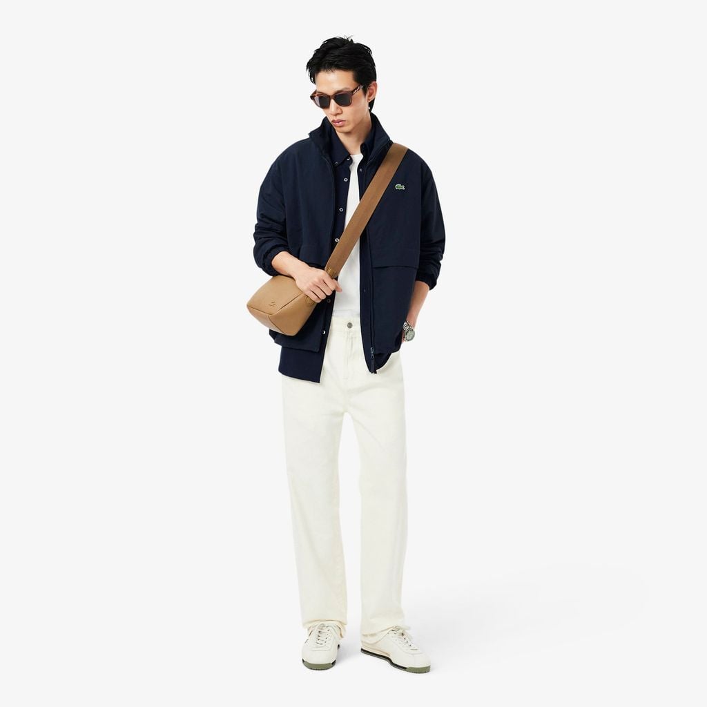 Áo Khoác Gió Lacoste Nam Chống Nước Chất Liệu Nylon