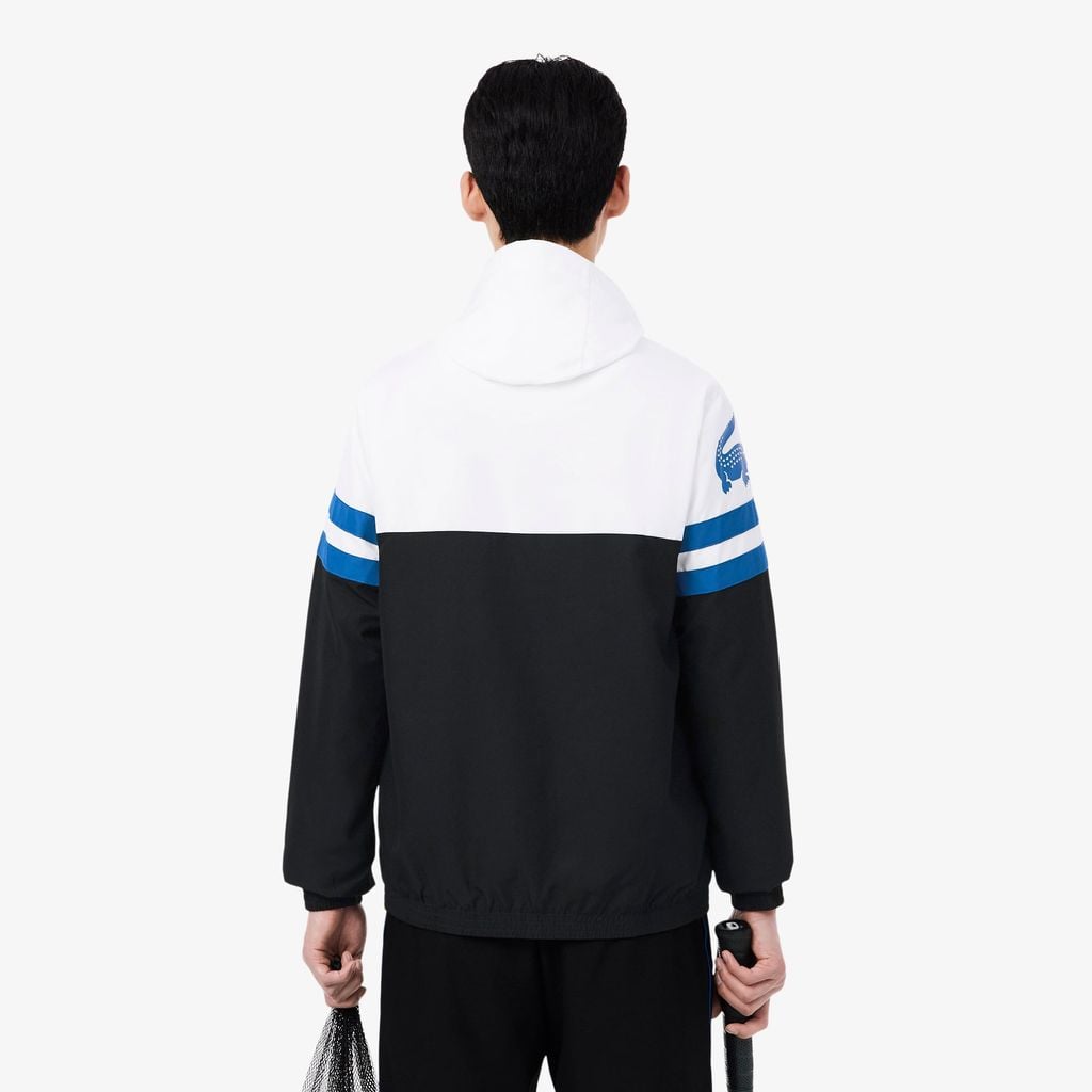 Áo Khoác Tennis Lacoste Nam Có Mũ Chống Thấm Nước