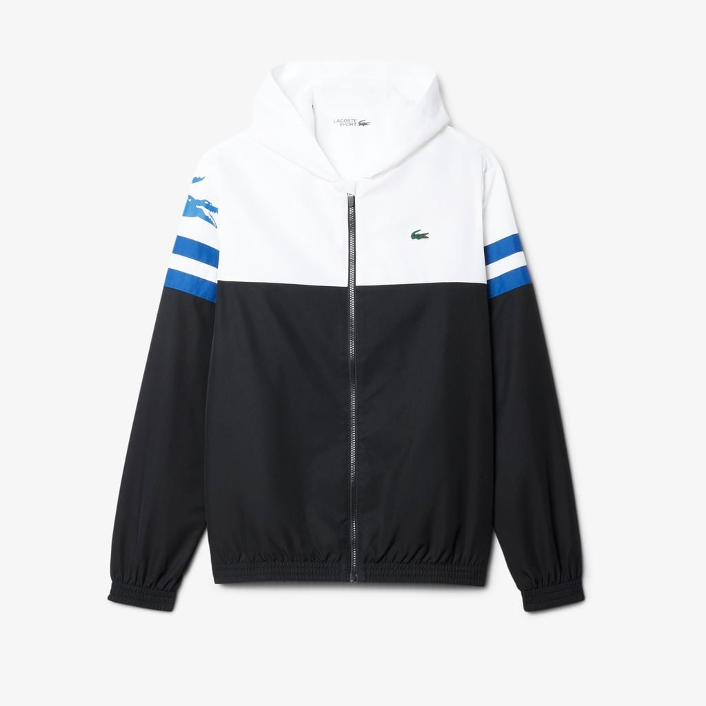 Áo Khoác Tennis Lacoste Nam Có Mũ Chống Thấm Nước