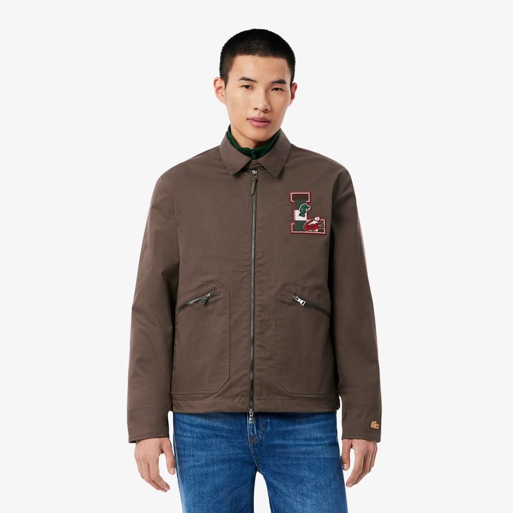 Áo Khoác Lacoste Nam Tết Nguyên Đán Chất Liệu Cotton