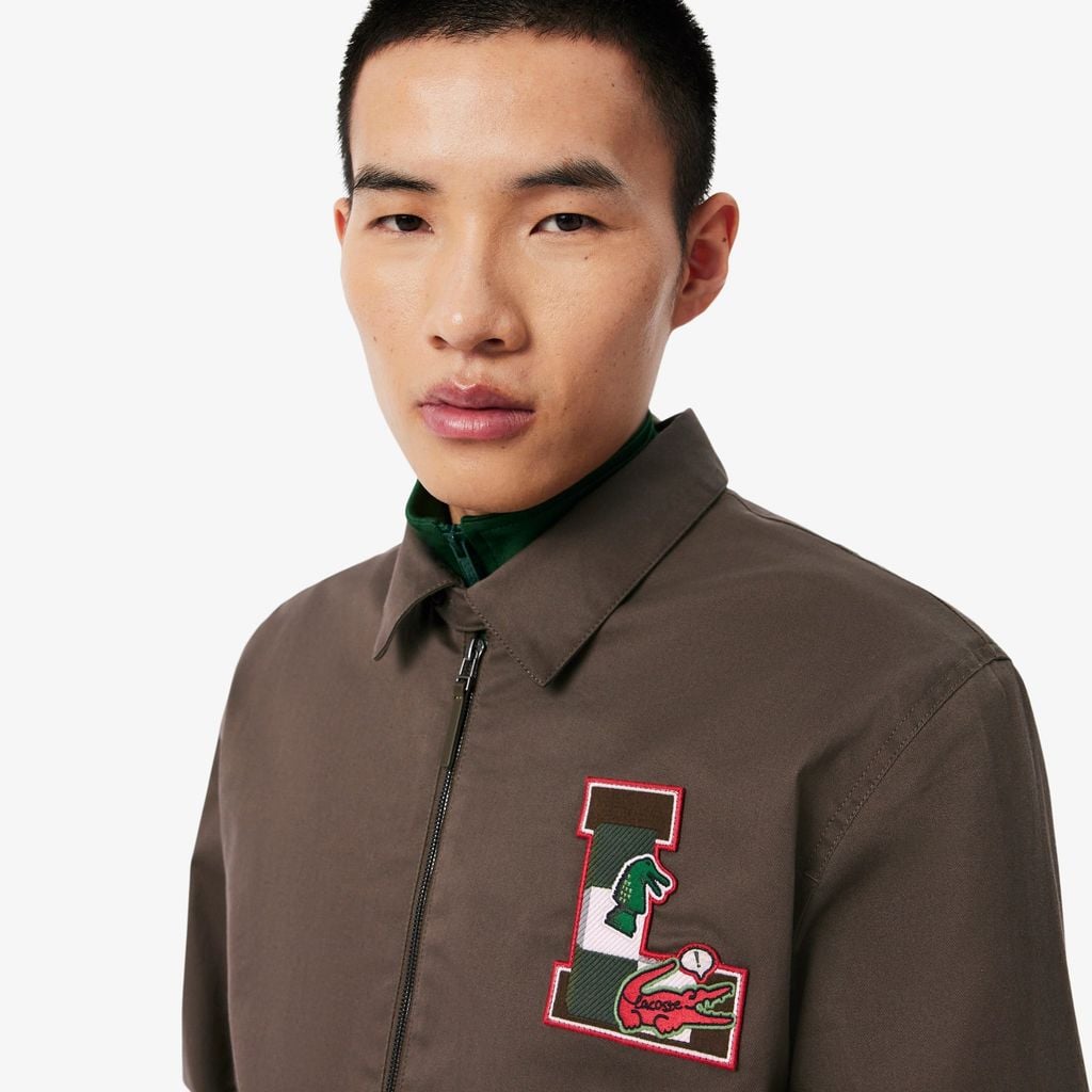 Áo Khoác Lacoste Nam Tết Nguyên Đán Chất Liệu Cotton