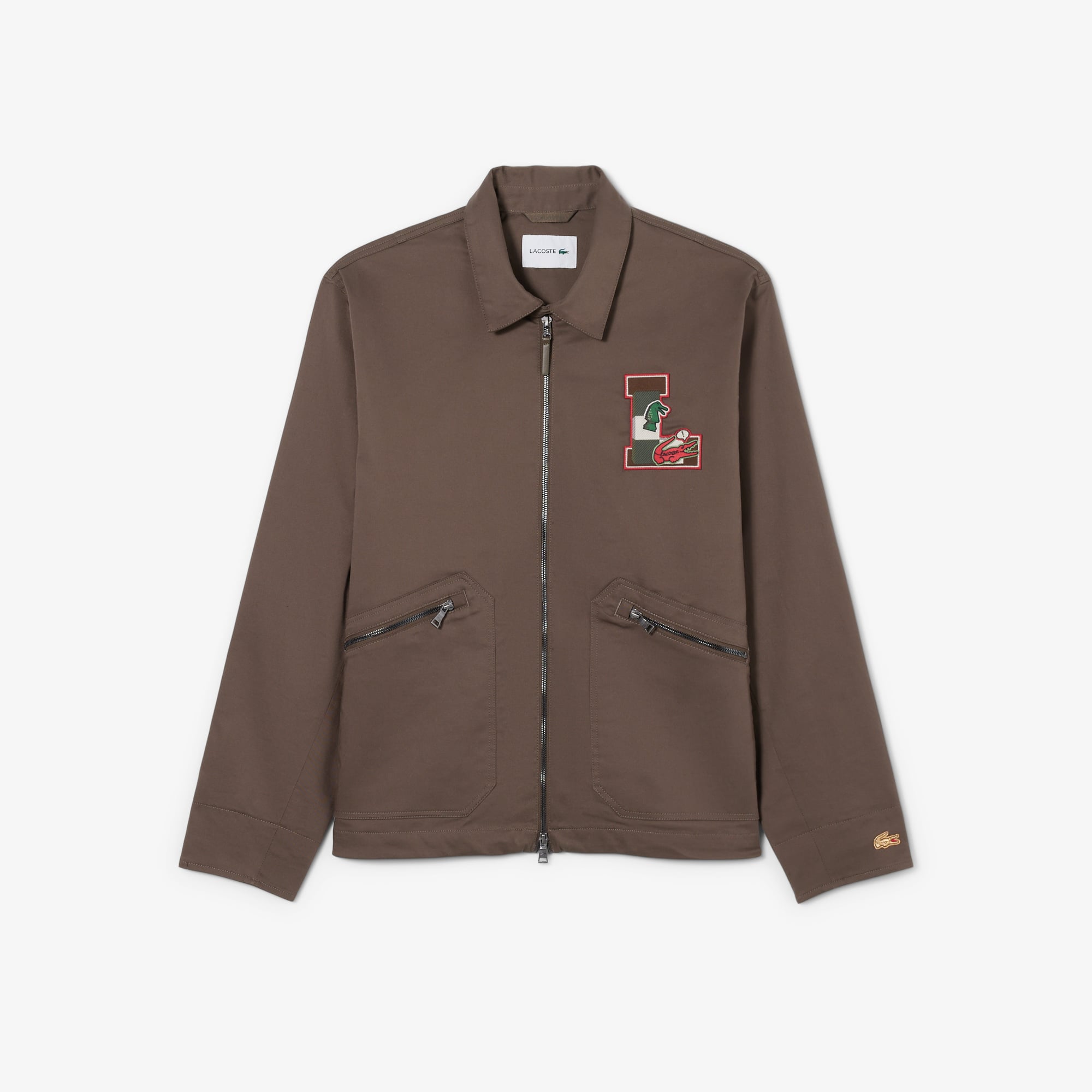 Áo Khoác Lacoste Nam Tết Nguyên Đán Chất Liệu Cotton