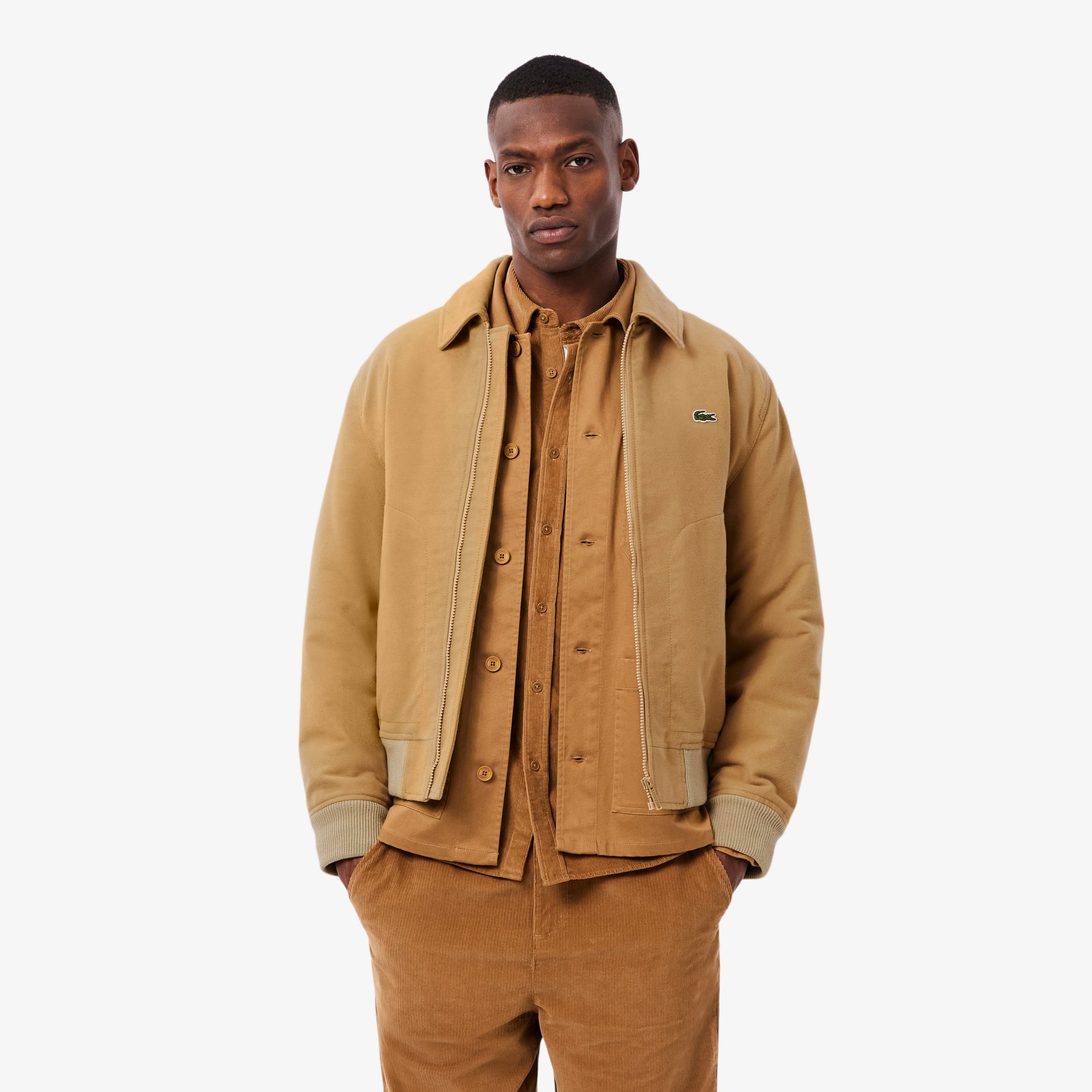 Áo Khoác Lacoste Nam Moleskin Có Đệm