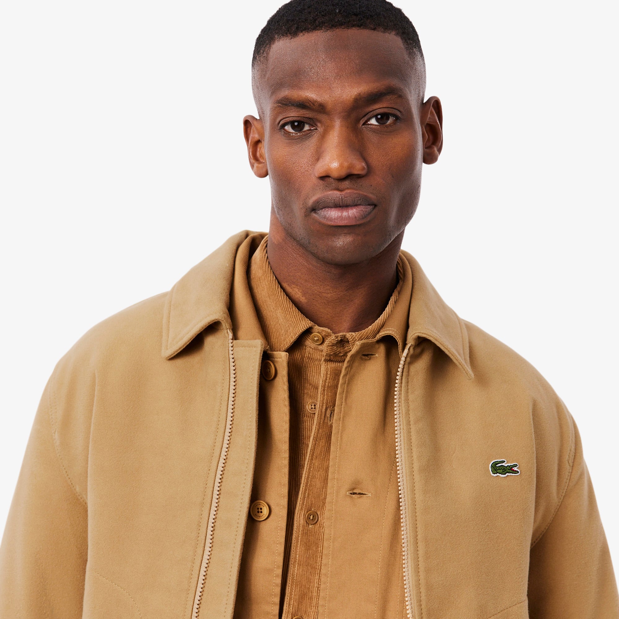 Áo Khoác Lacoste Nam Moleskin Có Đệm