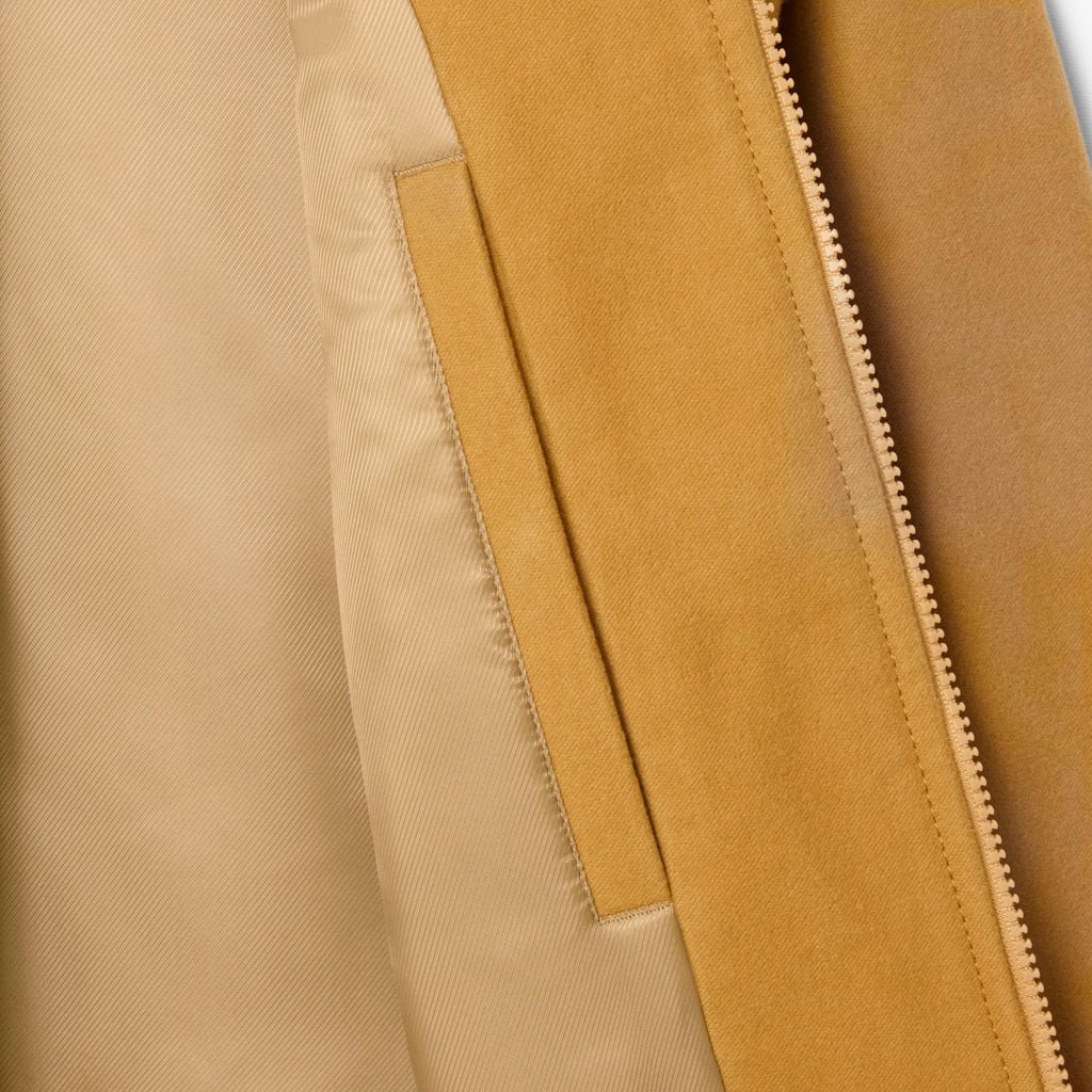 Áo Khoác Lacoste Nam Moleskin Có Đệm