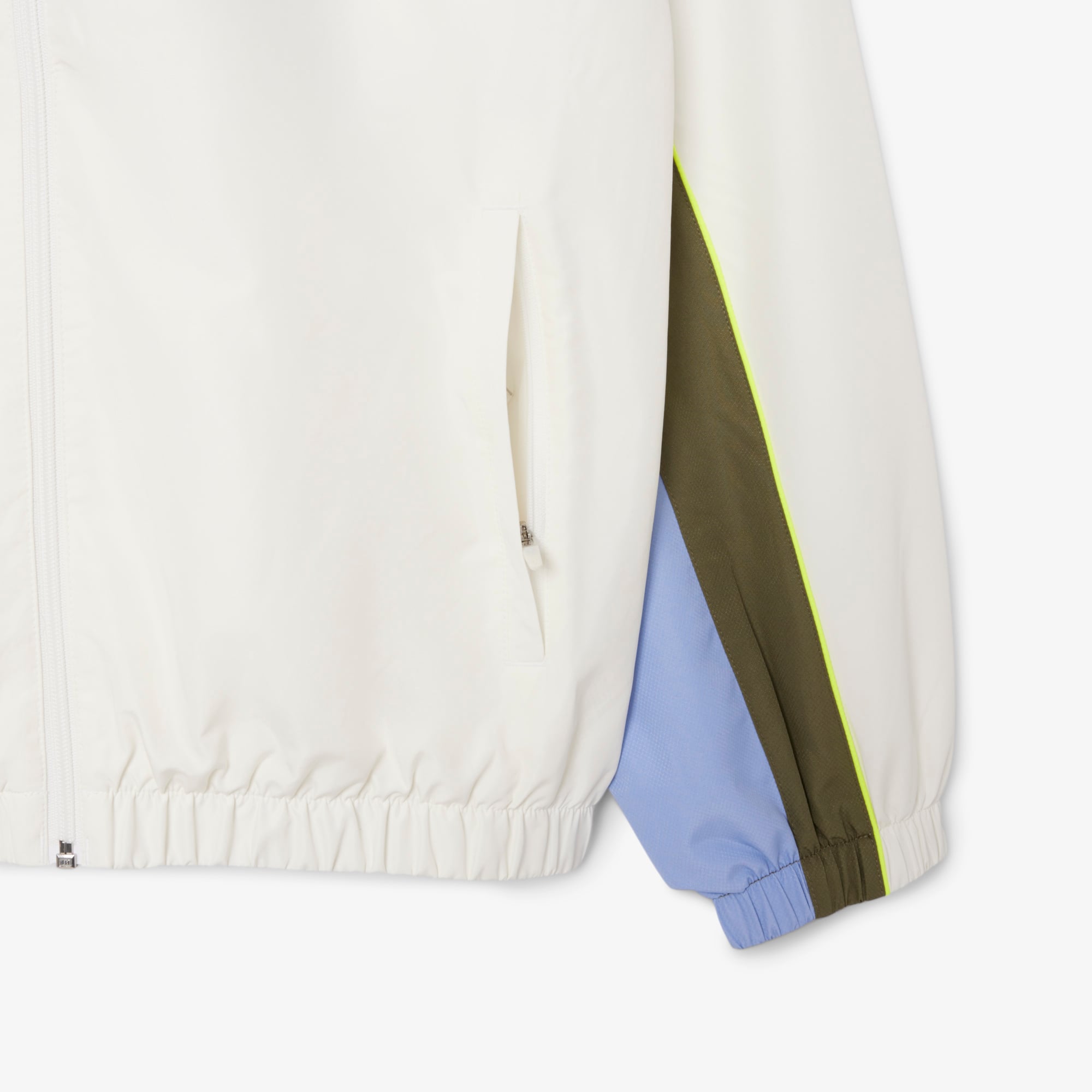 Áo Khoác Thể Thao Lacoste Nam Chống Thấm Nước Họa Tiết Color-Block