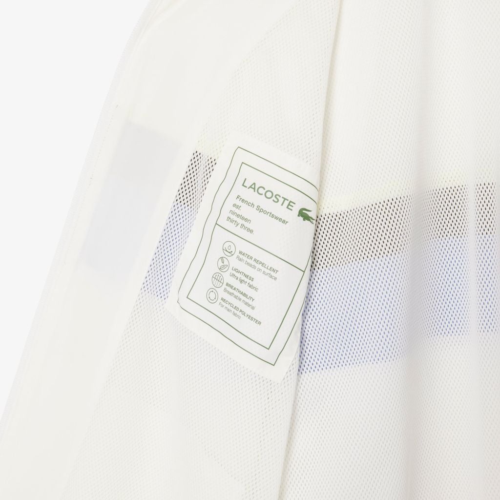 Áo Khoác Thể Thao Lacoste Nam Chống Thấm Nước Họa Tiết Color-Block