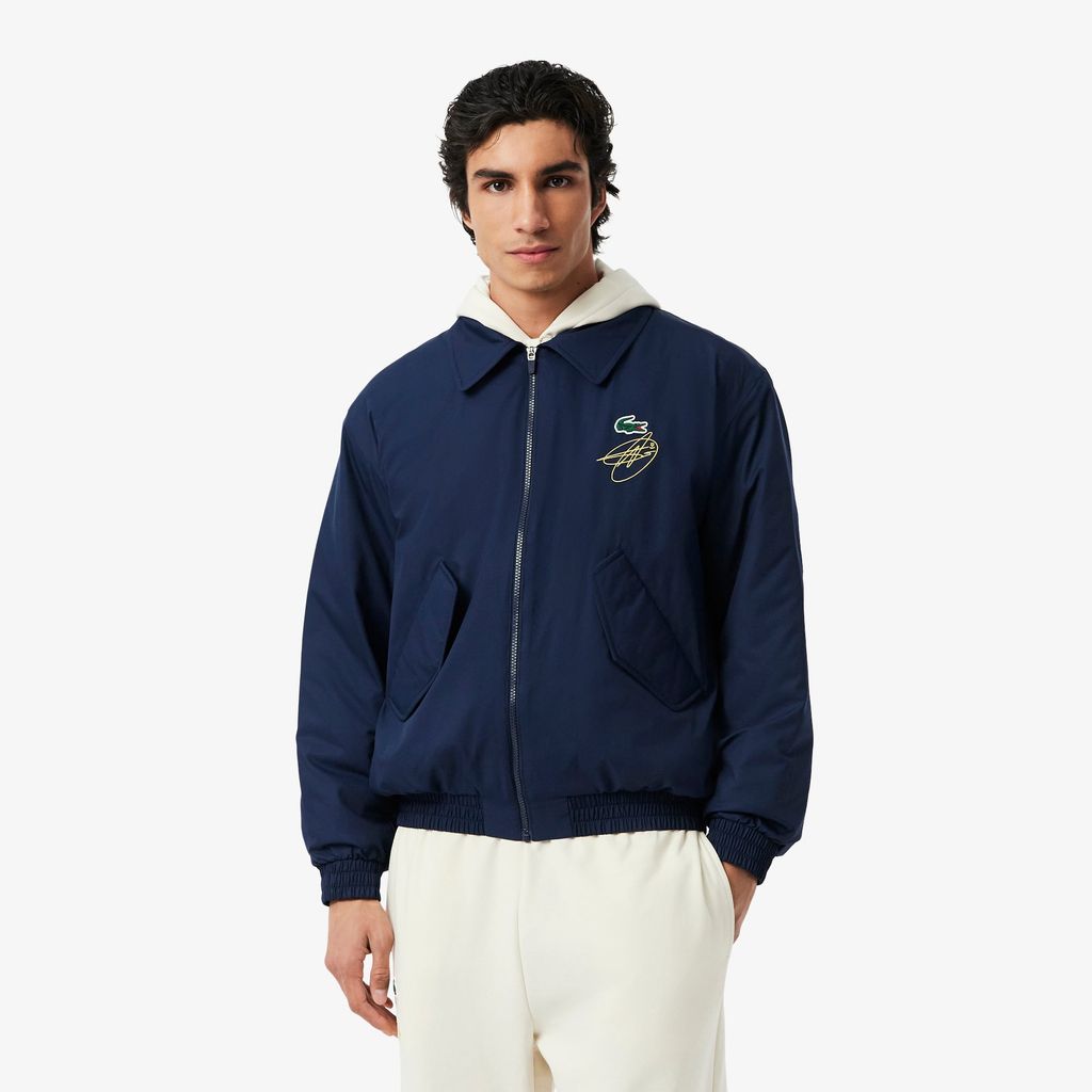 Áo Khoác Tennis Lacoste Nam x Novak Djokovic Dáng Rộng