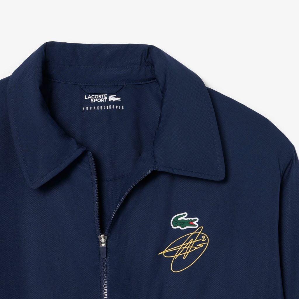 Áo Khoác Tennis Lacoste Nam x Novak Djokovic Dáng Rộng