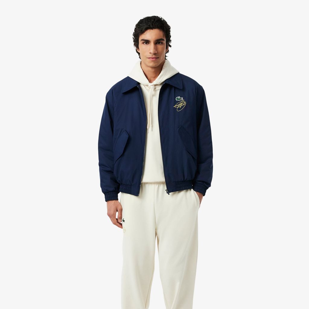 Áo Khoác Tennis Lacoste Nam x Novak Djokovic Dáng Rộng