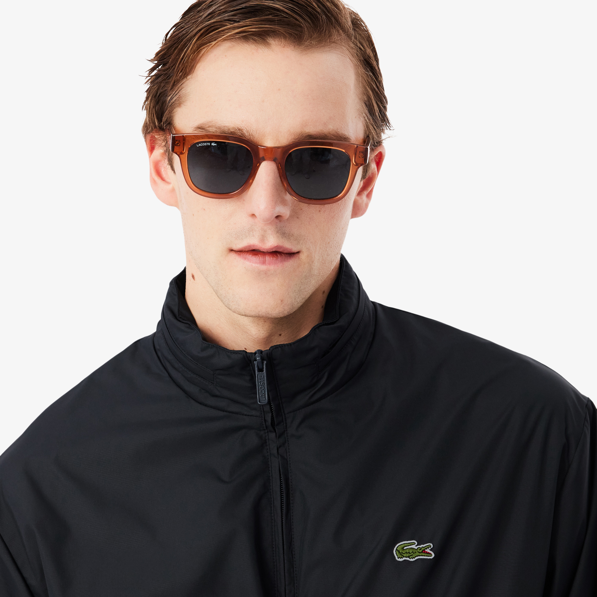 Áo Khoác Lacoste Nam Dáng Suông Chống Thấm Nước