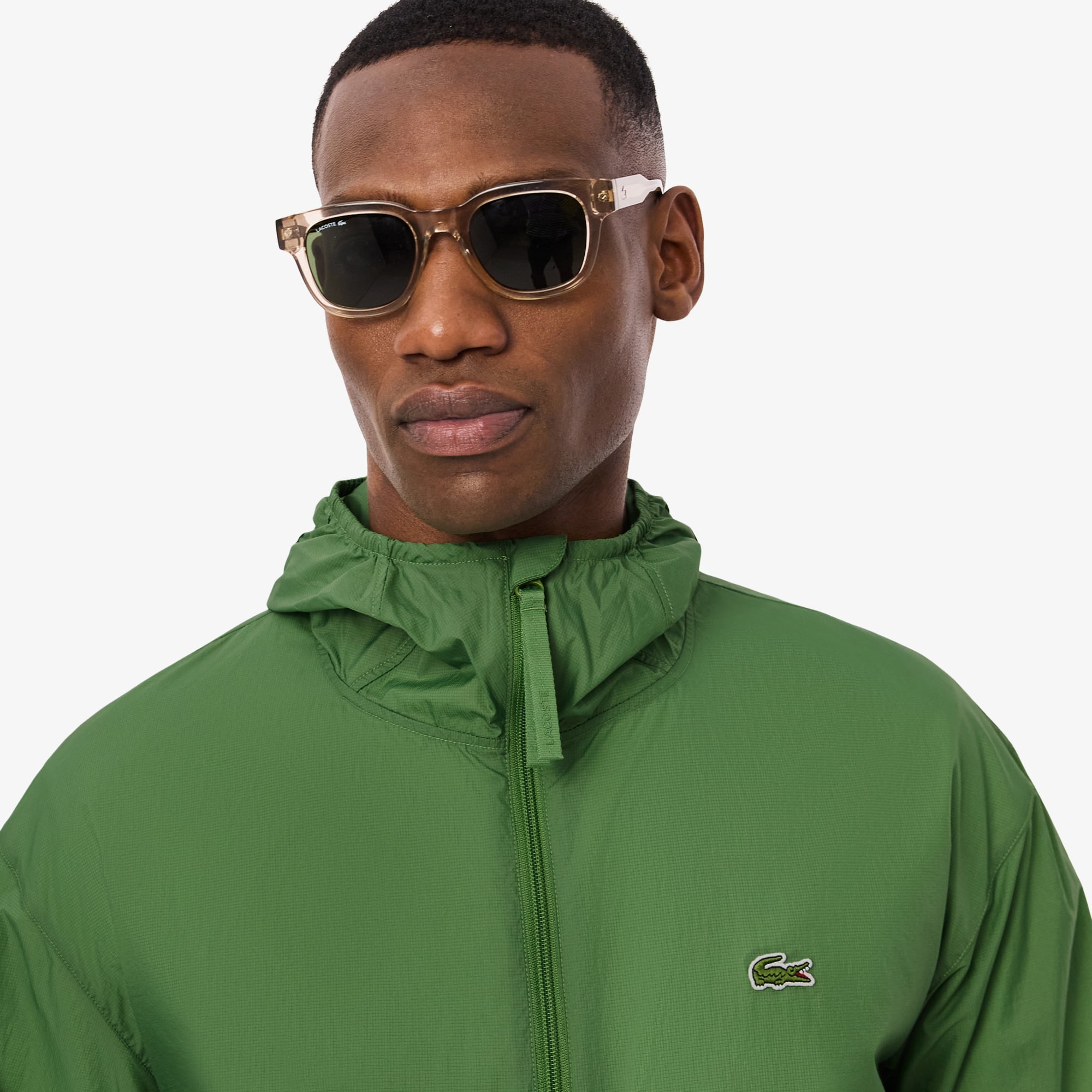 Áo Khoác Lacoste Nam Siêu Nhẹ Chống Thấm Nước Có Thể Gấp Gọn