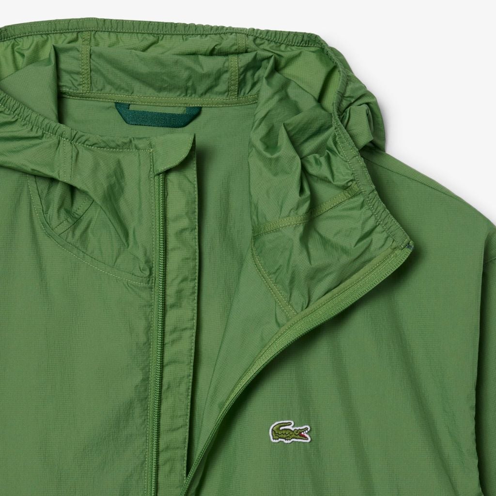 Áo Khoác Lacoste Nam Siêu Nhẹ Chống Thấm Nước Có Thể Gấp Gọn