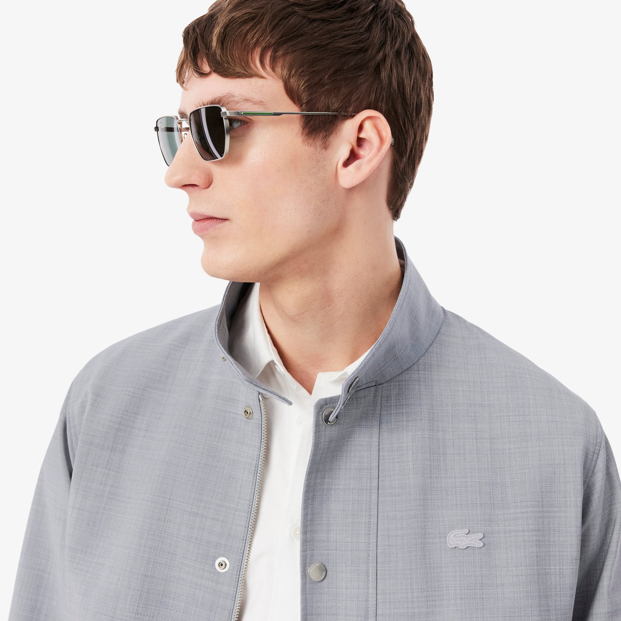 Áo Khoác Lacoste Nam Harrington Chất Liệu Pha Len