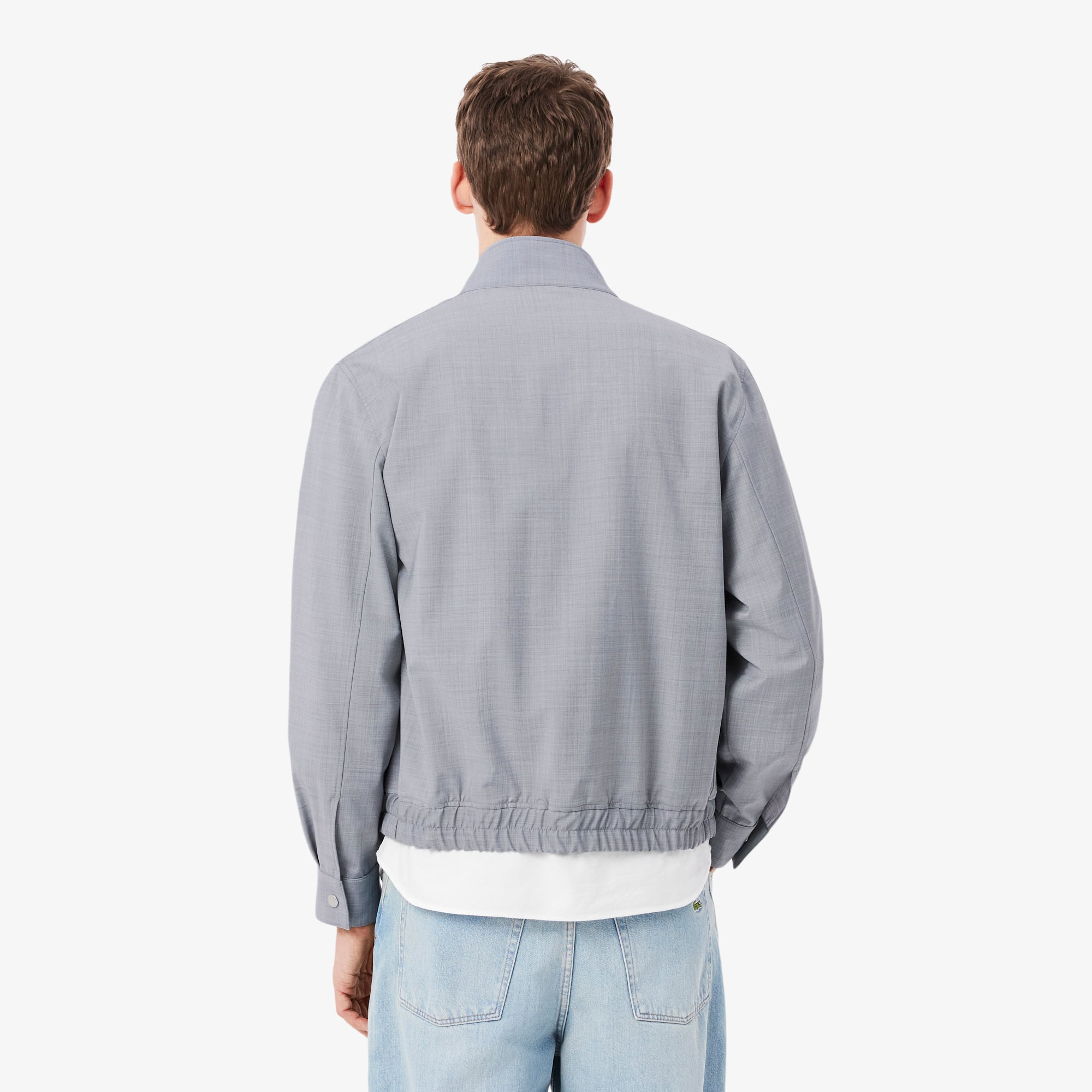 Áo Khoác Lacoste Nam Harrington Chất Liệu Pha Len