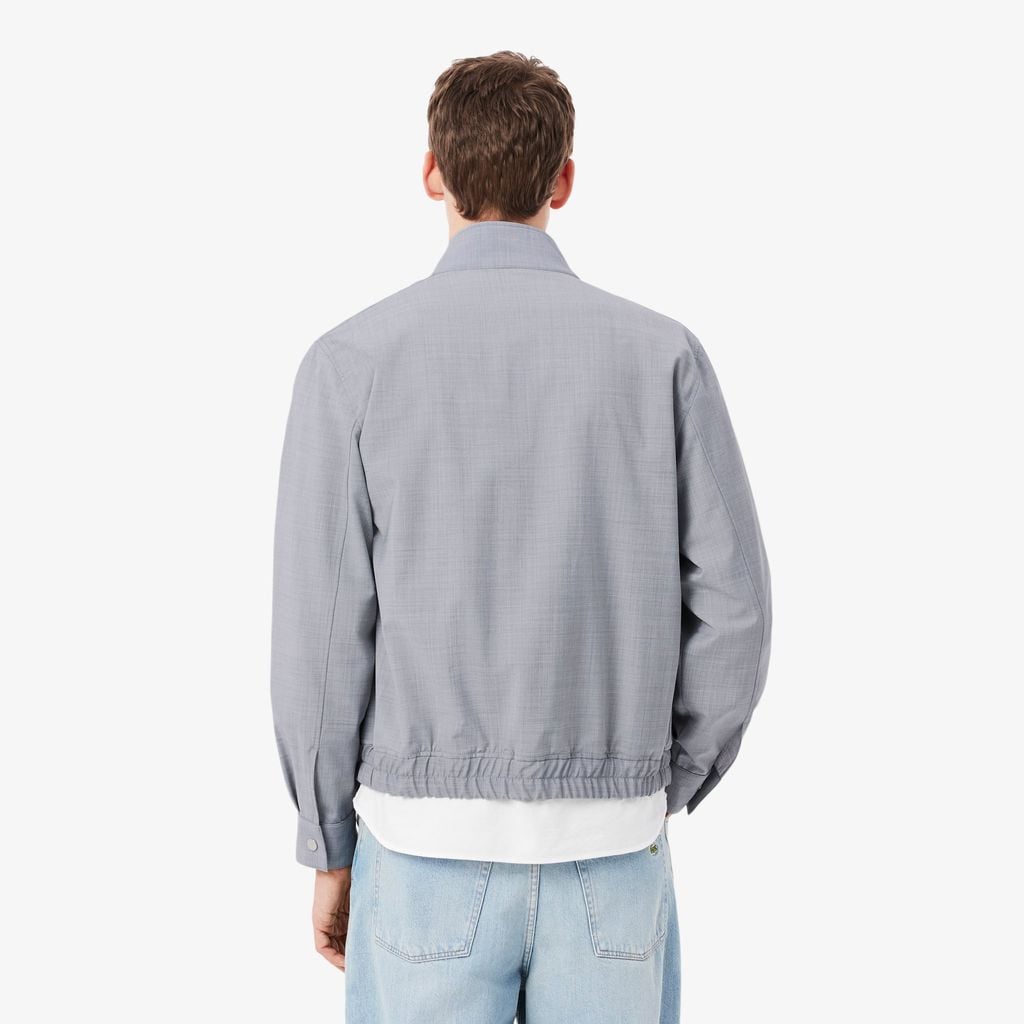 Áo Khoác Lacoste Nam Harrington Chất Liệu Pha Len