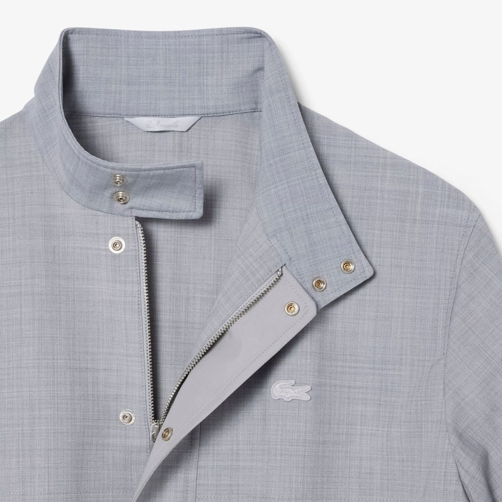 Áo Khoác Lacoste Nam Harrington Chất Liệu Pha Len
