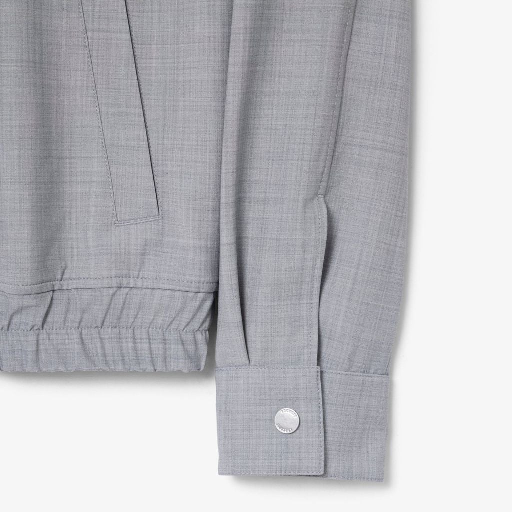 Áo Khoác Lacoste Nam Harrington Chất Liệu Pha Len