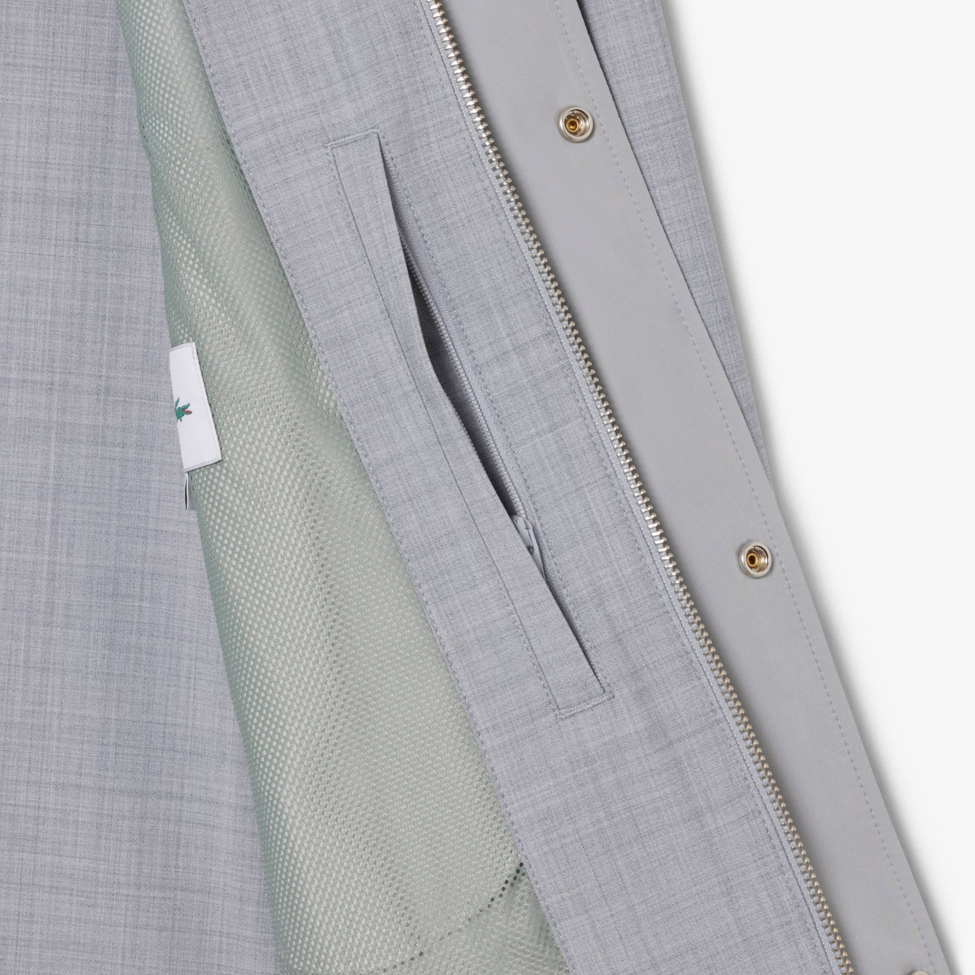 Áo Khoác Lacoste Nam Harrington Chất Liệu Pha Len