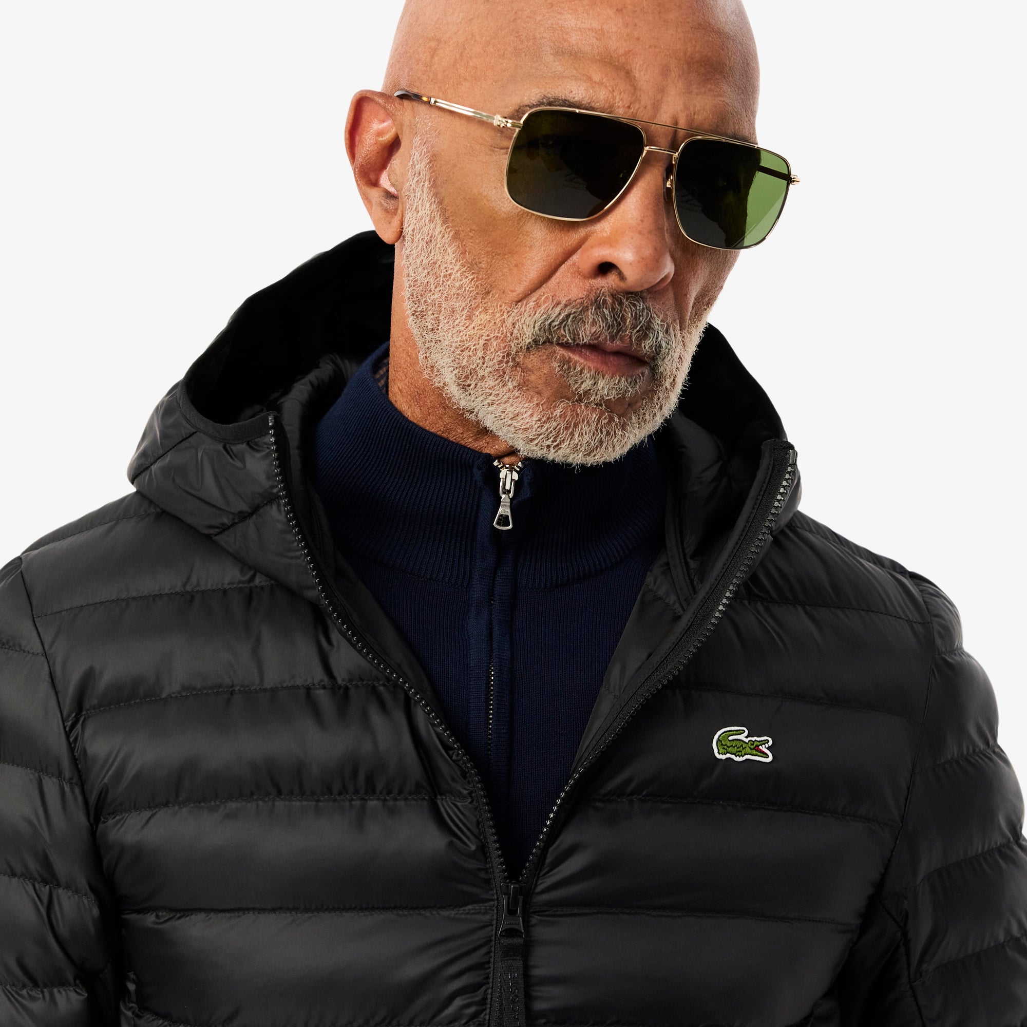 Áo Khoác Lacoste Nam Chần Bông Chống Thấm Nước