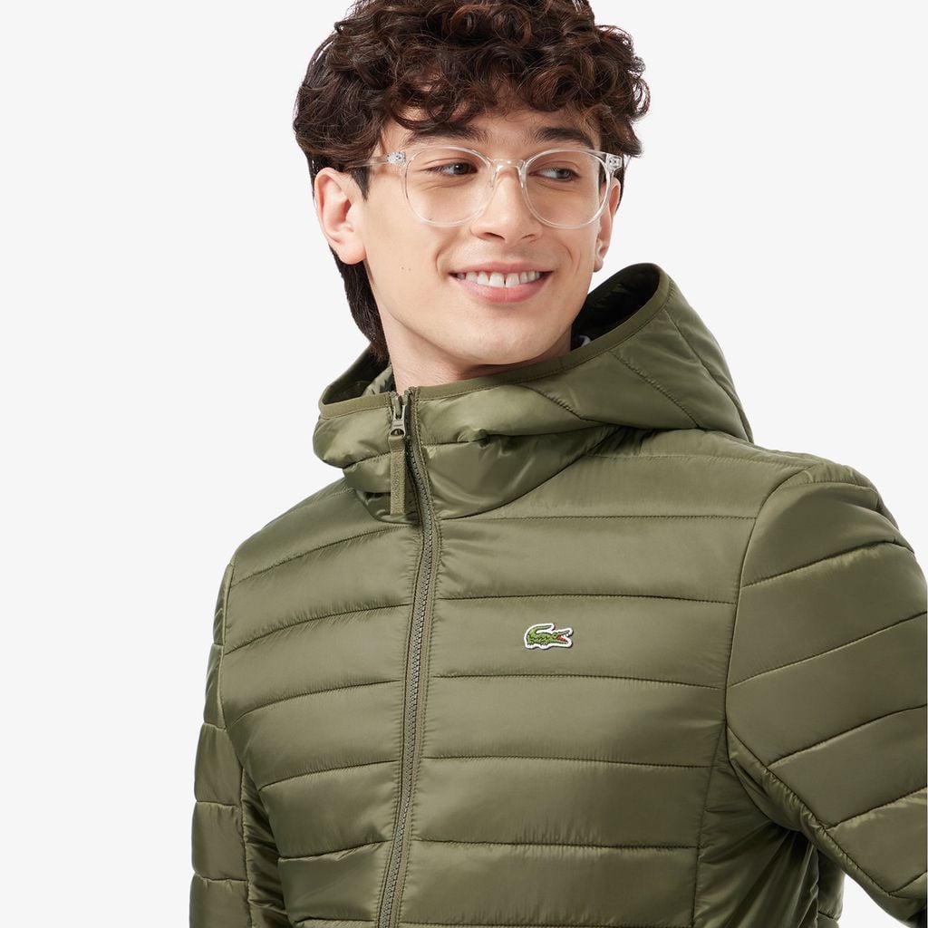 Áo Khoác Lacoste Nam Chần Bông Chống Thấm Nước