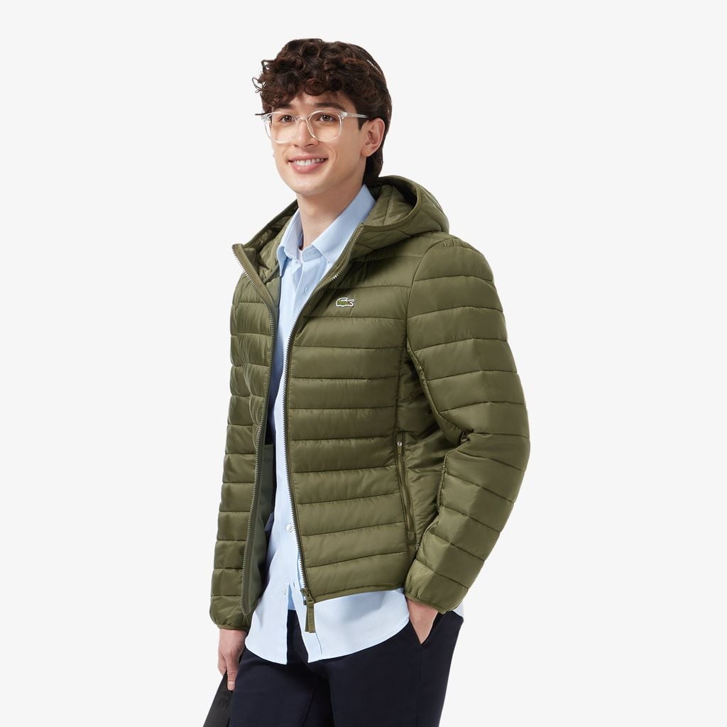 Áo Khoác Lacoste Nam Chần Bông Chống Thấm Nước