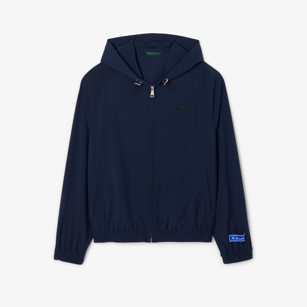 Áo Khoác Nỉ Len Lacoste Nam Có Mũ Trùm Đầu