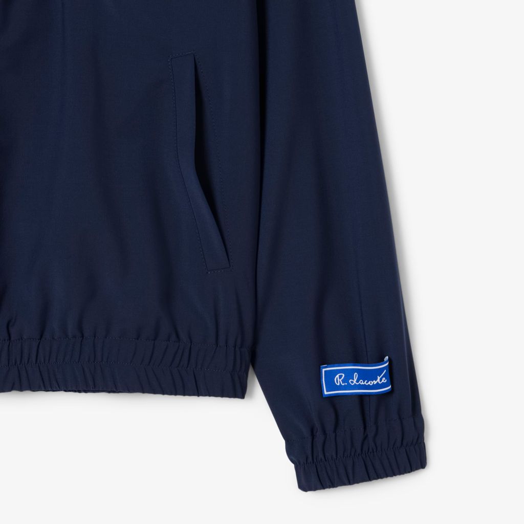 Áo Khoác Nỉ Len Lacoste Nam Có Mũ Trùm Đầu