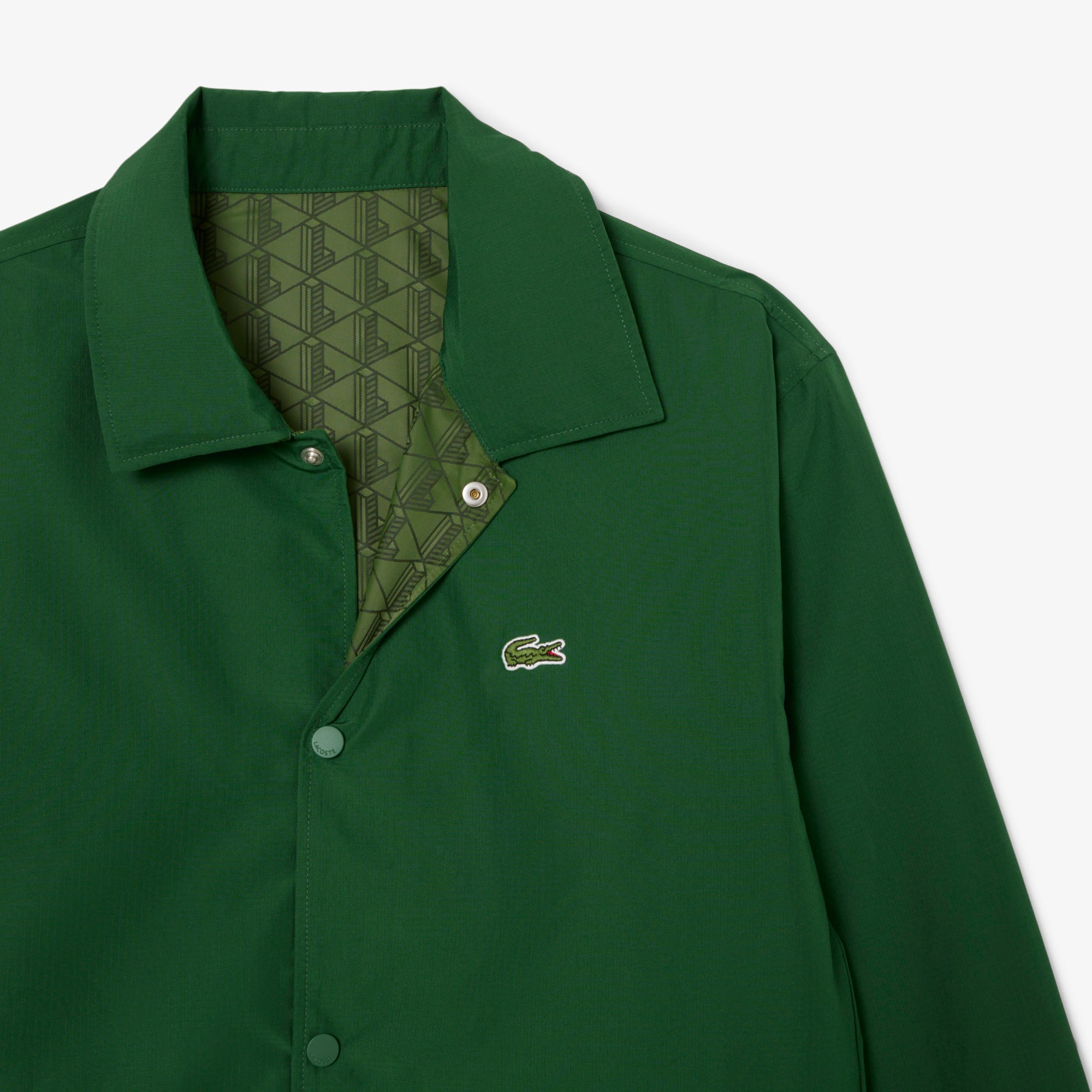 Áo Khoác Lacoste Nam Monogram Có Thể Đảo Ngược