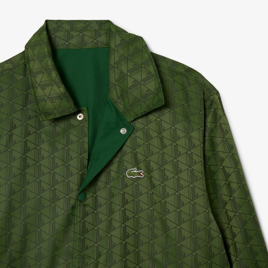 Áo Khoác Lacoste Nam Monogram Có Thể Đảo Ngược