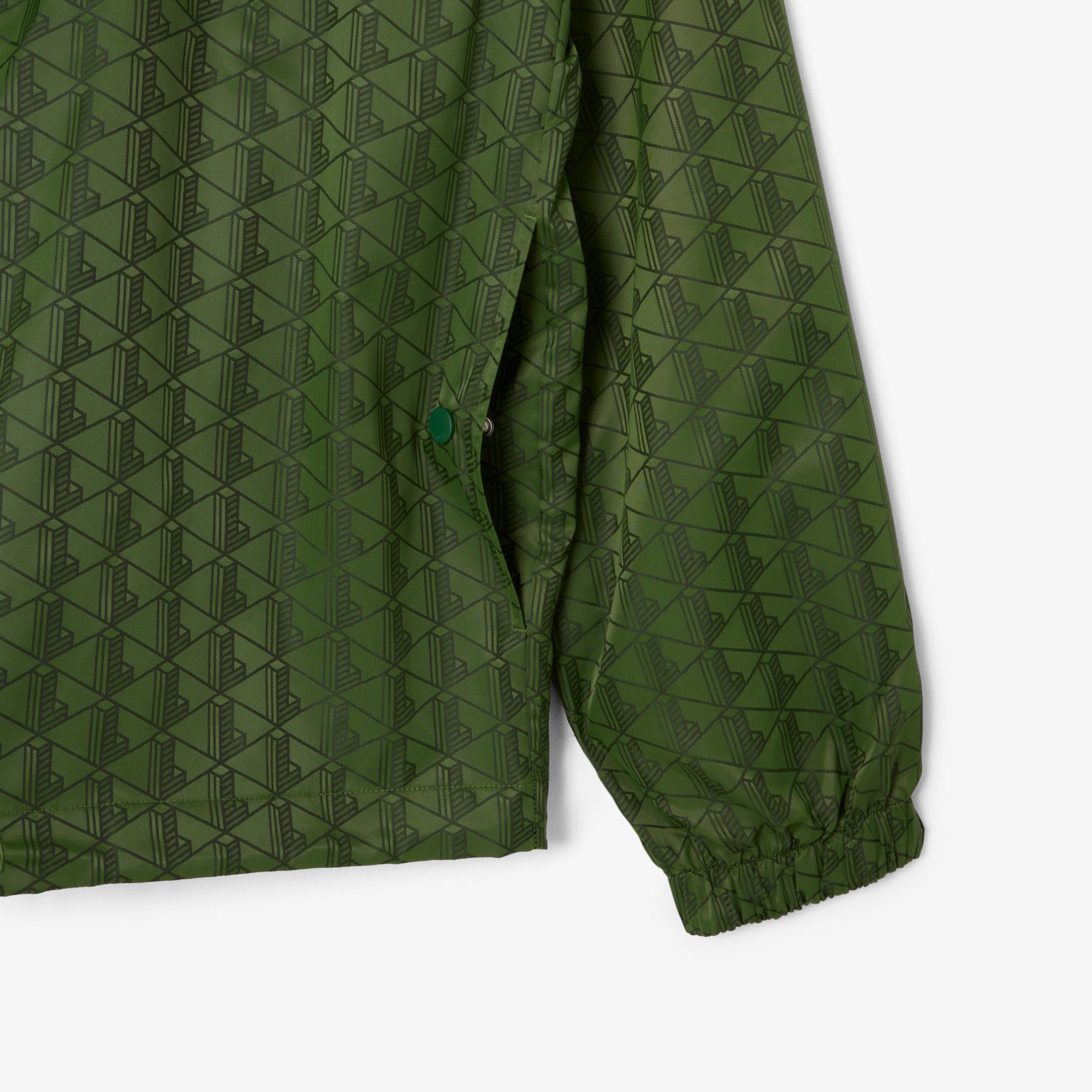 Áo Khoác Lacoste Nam Monogram Có Thể Đảo Ngược