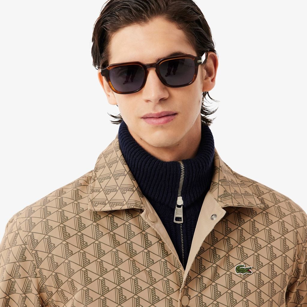 Áo Khoác Lacoste Nam Monogram Có Thể Đảo Ngược