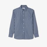 Áo Sơ Mi Lacoste Nữ Dáng Rộng Chất Liệu Cotton Poplin