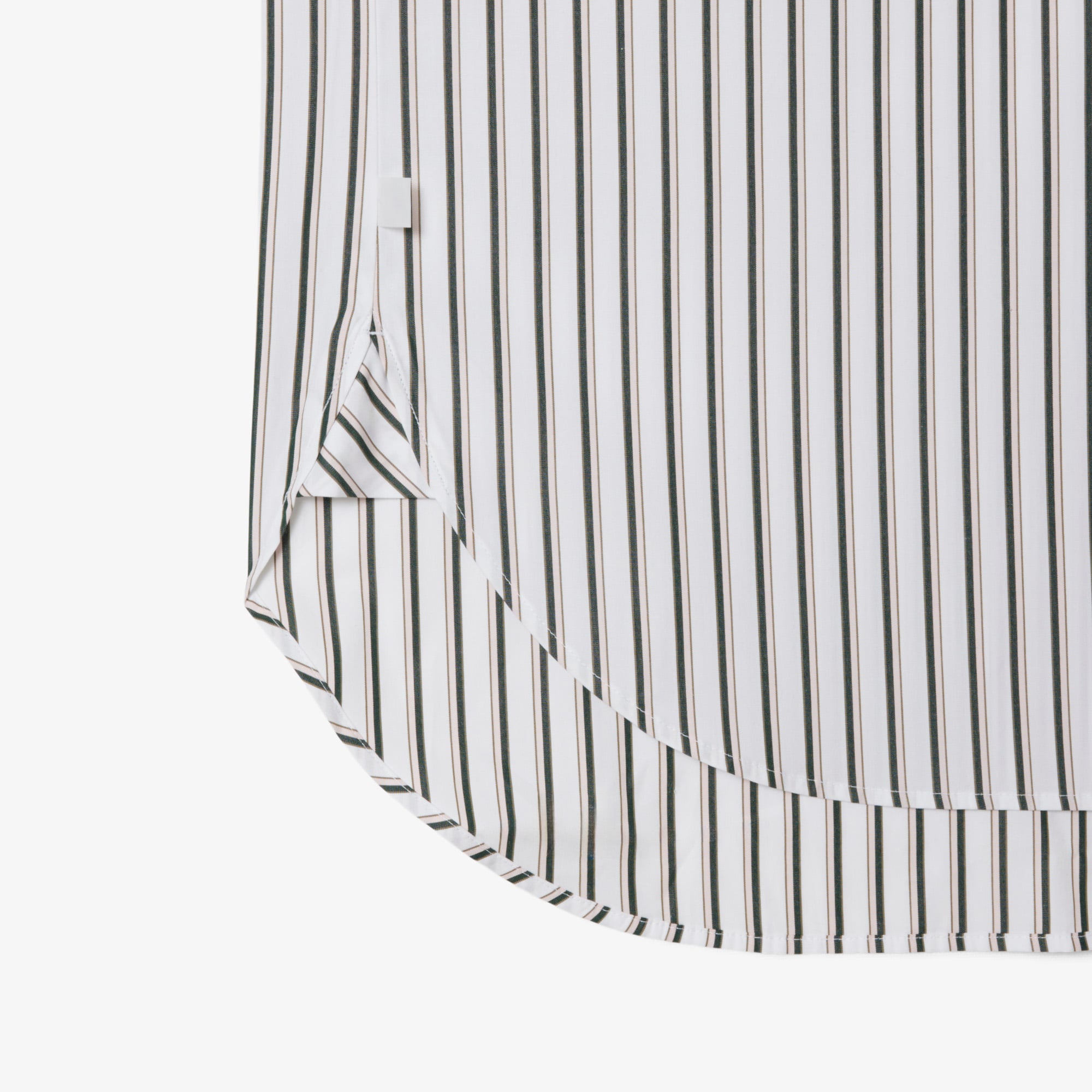 Áo Sơ Mi Lacoste Nữ Dáng Rộng Chất Liệu Cotton Poplin