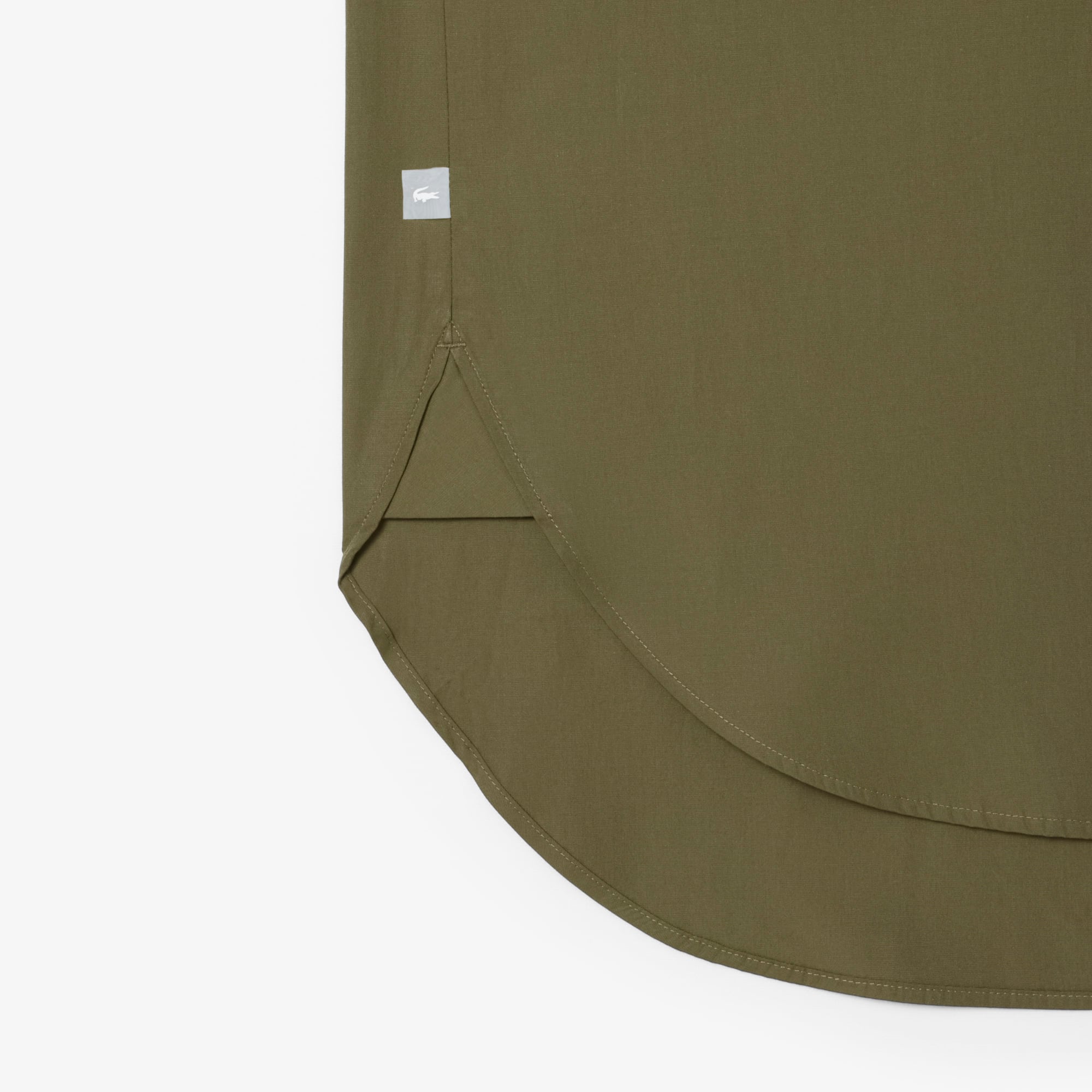 Áo Sơ Mi Lacoste Nữ Dáng Rộng Chất Liệu Cotton Poplin