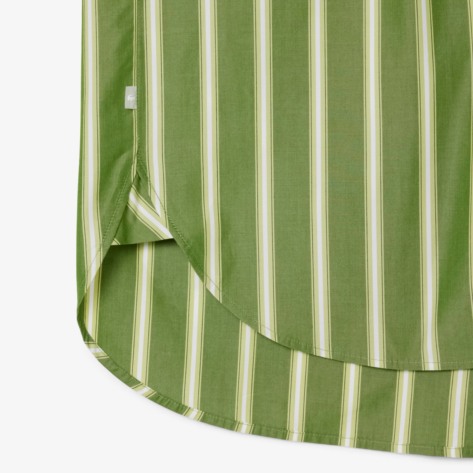 Áo Sơ Mi Lacoste Nữ Dáng Oversize Chất Liệu Cotton Poplin