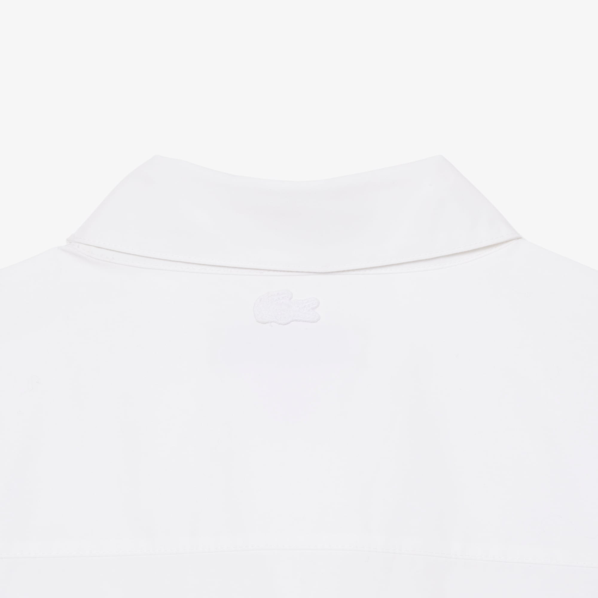 Áo Sơ Mi Lacoste Nữ Dáng Oversize Tay Ngắn In Họa Tiết