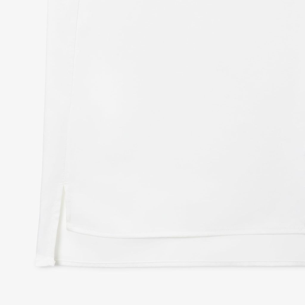 Áo Sơ Mi Lacoste Nữ Dáng Suông Cổ Áo Cà Vạt Có Thể Tháo Rời