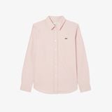 Áo Sơ Mi Lacoste Nữ Dáng Suông Chất Liệu Oxford Cotton