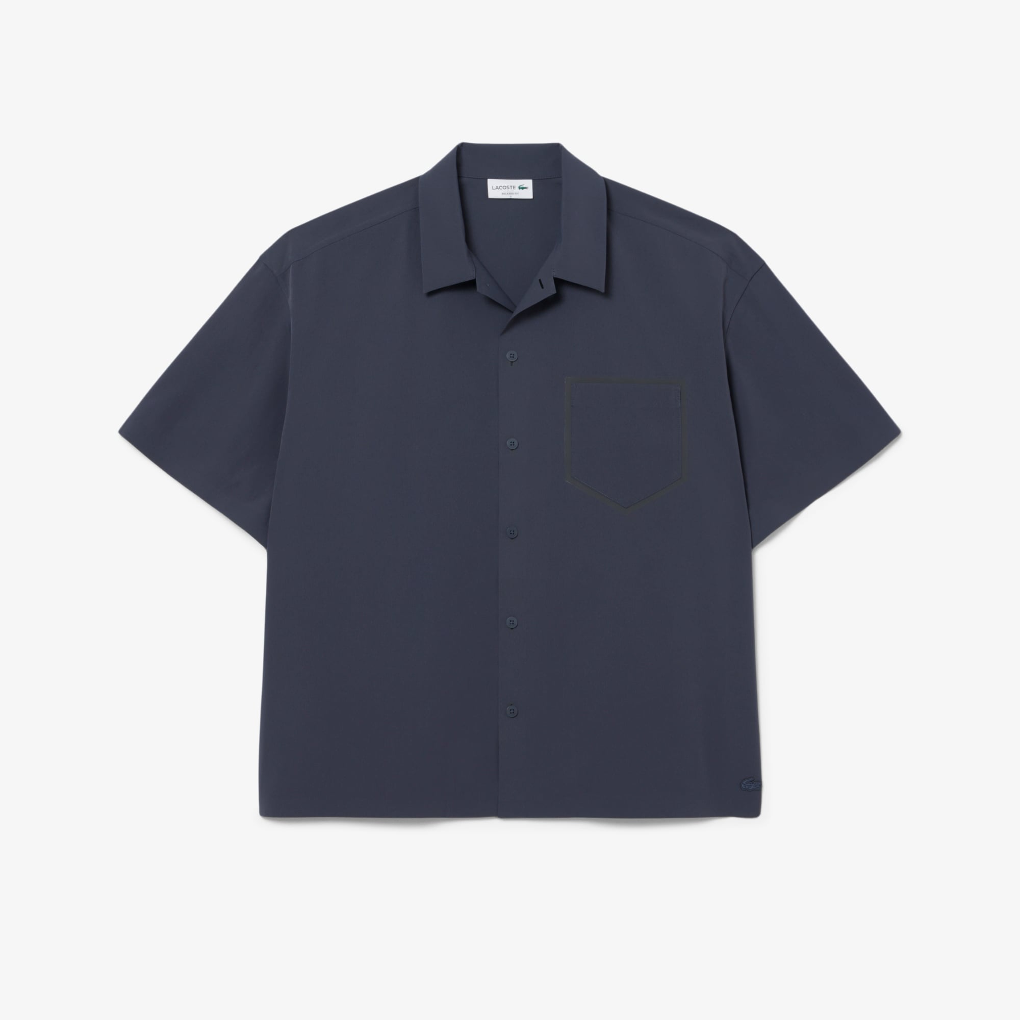 Áo Sơ Mi Lacoste Nam Dáng Rộng Tay Ngắn
