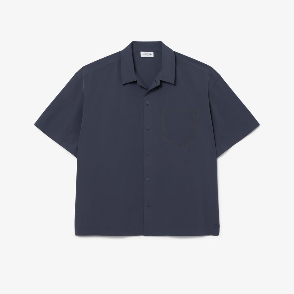 Áo Sơ Mi Lacoste Nam Dáng Rộng Tay Ngắn