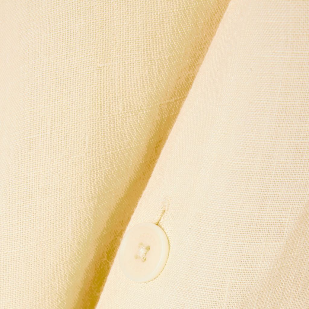 Áo Sơ Mi Lacoste Nam Dáng Rộng Chất Liệu Linen