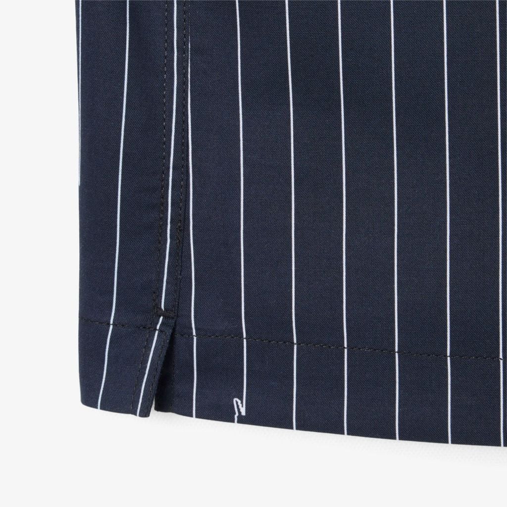 Áo Sơ Mi Lacoste Nam Dáng Rộng Chất Liệu Twill In Họa Tiết