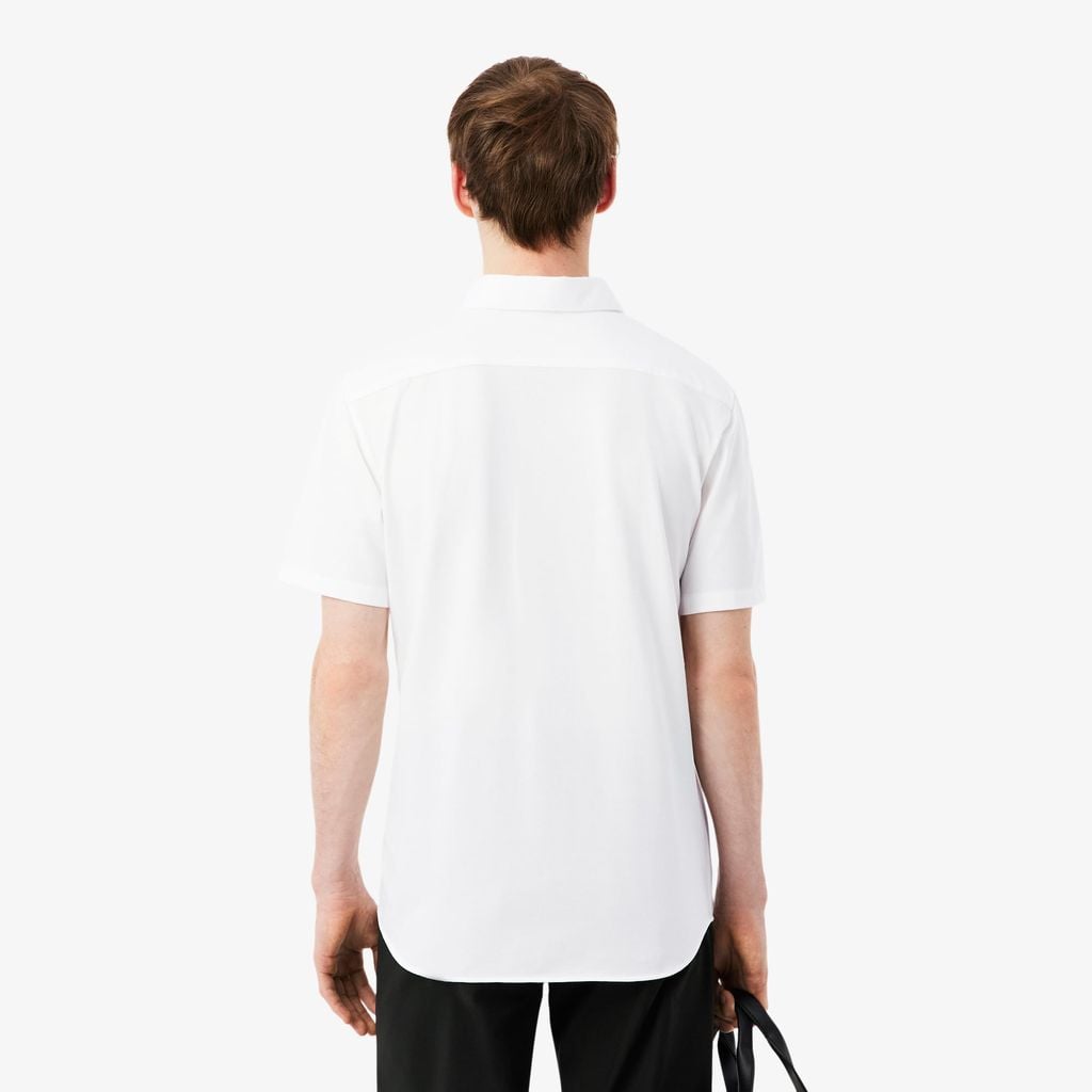 Áo Sơ Mi Lacoste Nam Ôm Dáng Tay Ngắn