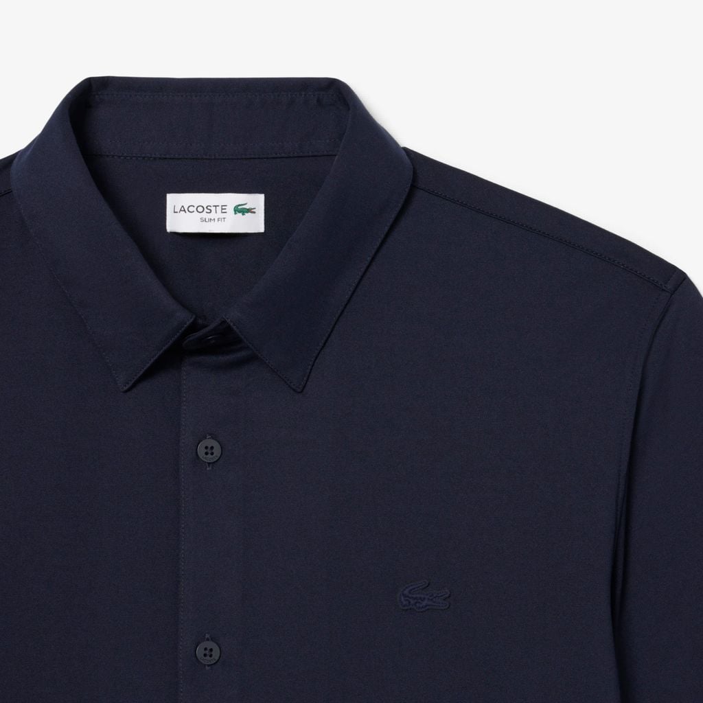 Áo Sơ Mi Lacoste Nam Ôm Dáng Tay Ngắn