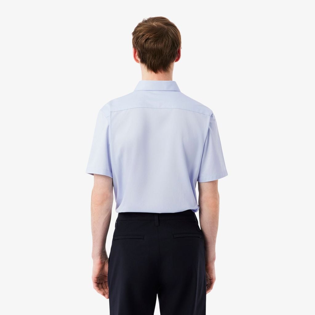 Áo Sơ Mi Lacoste Nam Ôm Dáng Tay Ngắn