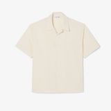 Áo Sơ Mi Lacoste Nam Dáng Rộng Chất Liệu Seersucker